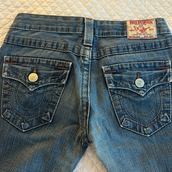 True Religion Joey Flared leg Jeans sz 26 - Picture 4 of 10